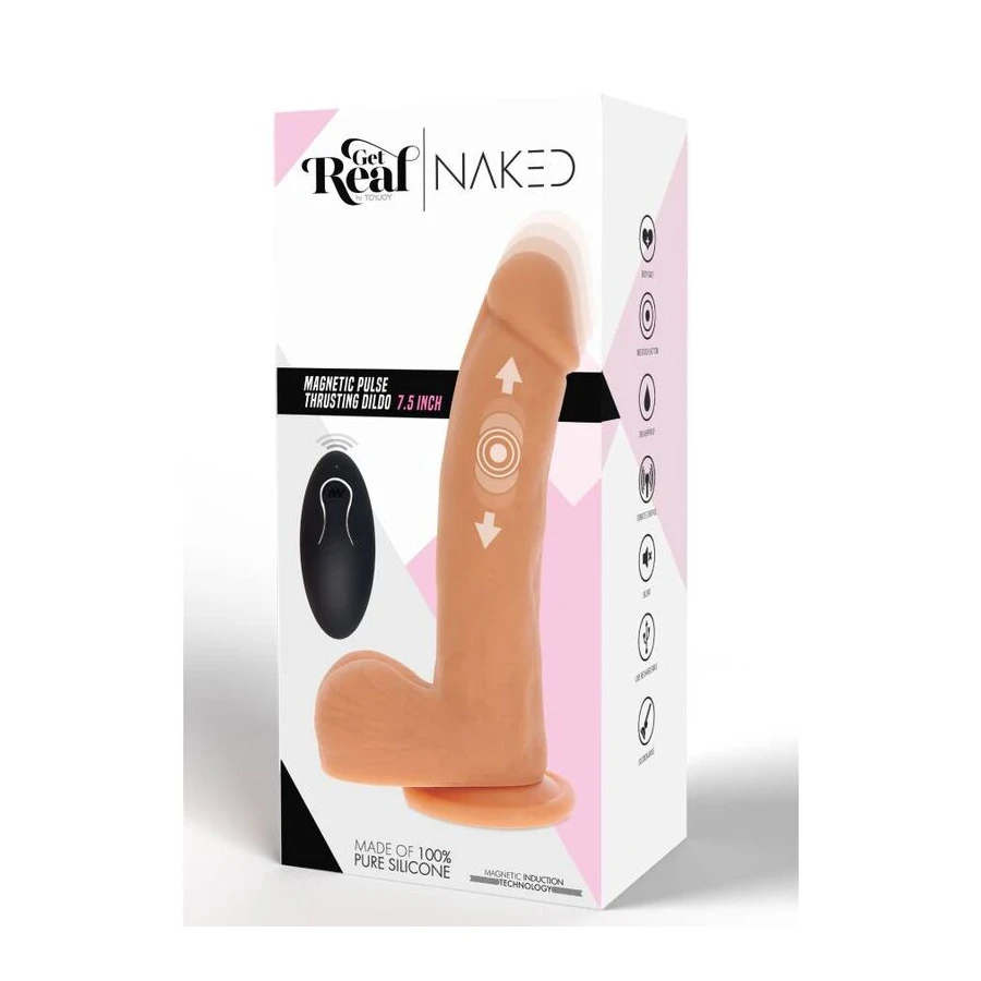 GET REAL - PULSE MAGNETICA FIDUCIA DILDO PELLE